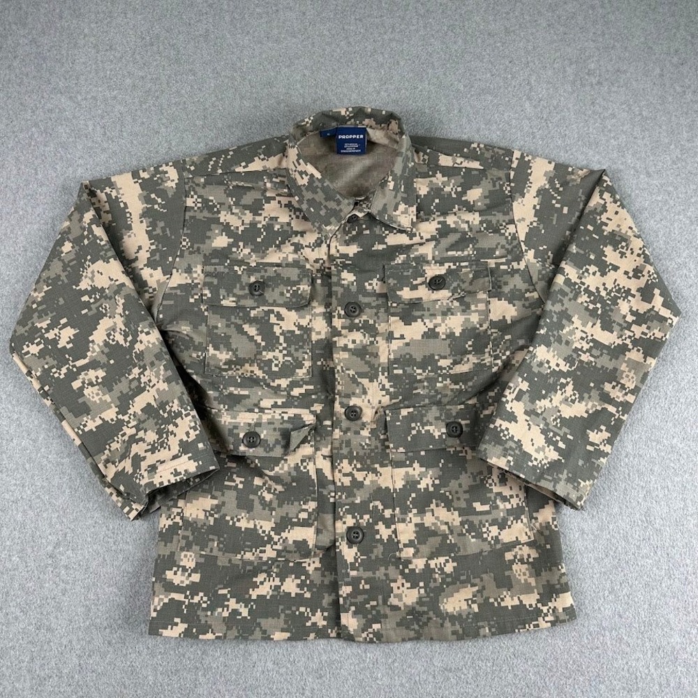 Propper Mens Size‎ 16 ACU Digital Camo BDU Field Jacket Military Tactical Coat